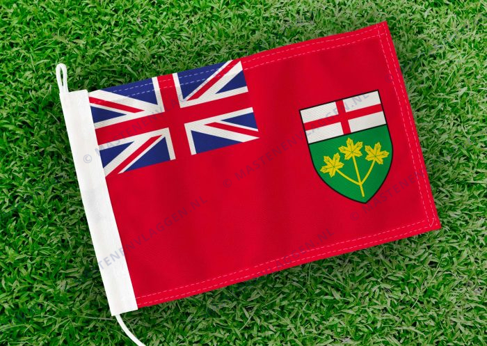 Caravan vlaggetje Ontario Bootvlag