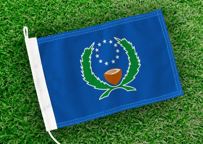Caravan vlaggetje Pohnpei Bootvlag