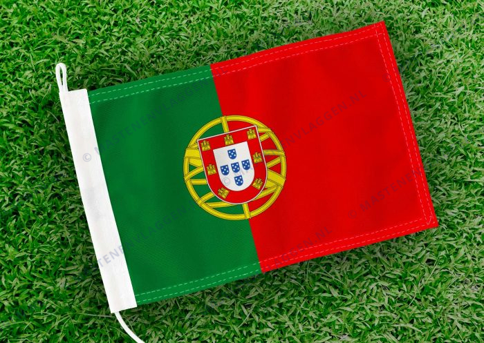 Caravan vlaggetje Portugal Bootvlag