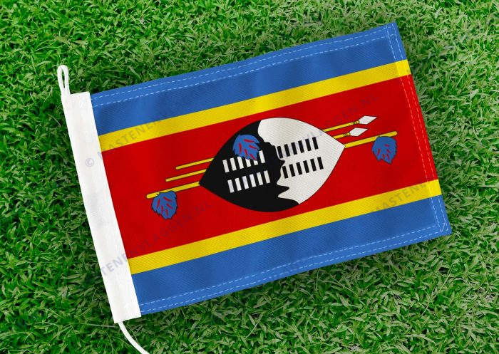 Caravan vlaggetje Eswatini Bootvlag