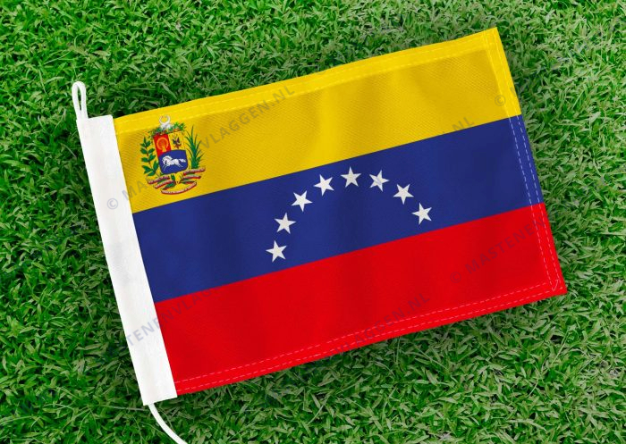 Caravan vlaggetje Venezuela Bootvlag