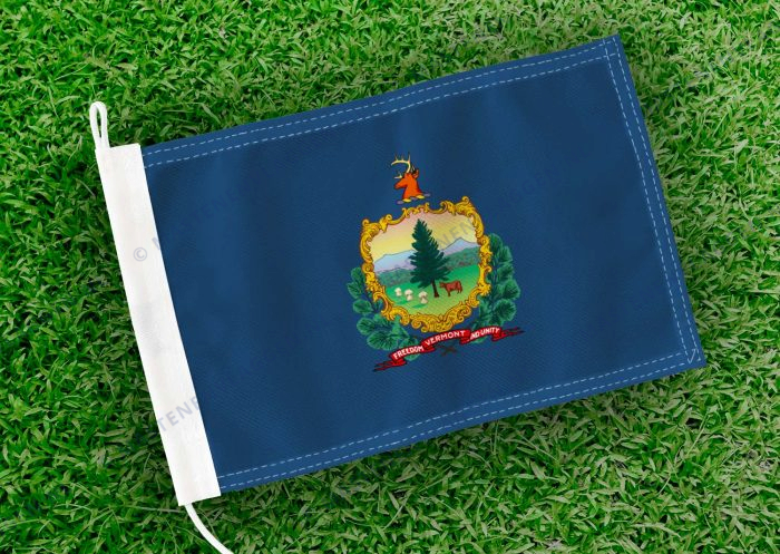 Caravan vlaggetje Vermont Bootvlag