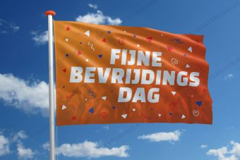 Vlag Fijne Bevrijdingsdag