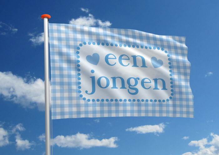 Geboortevlag: Een jongen