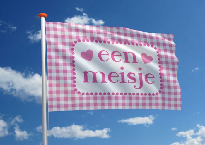 Geboortevlag: Een meisje